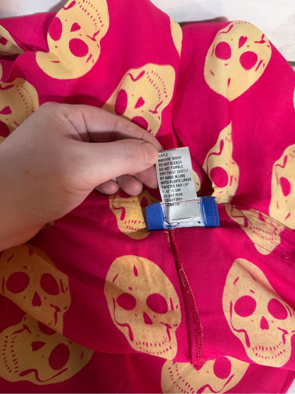 NWT Raj Pink Skull Print Sleep Pants - Picture 7 of 8